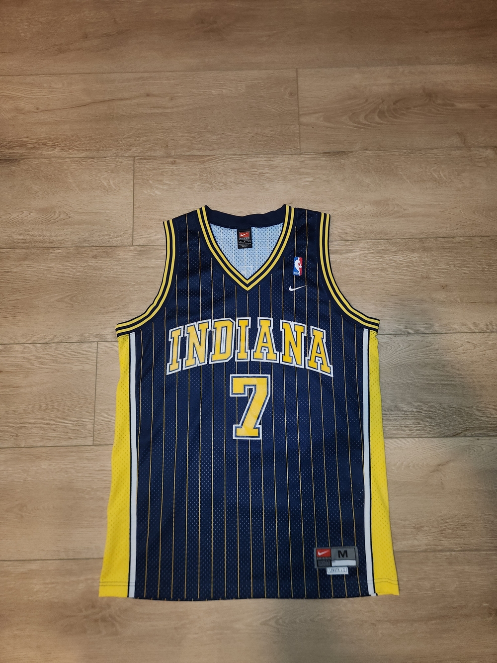 Vintage Y2K Nike Team Apparel Indiana Pacers Jermaine O'Neal Men's Size Medium